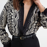 Nili Lotan - ALFIE SILK SHIRT