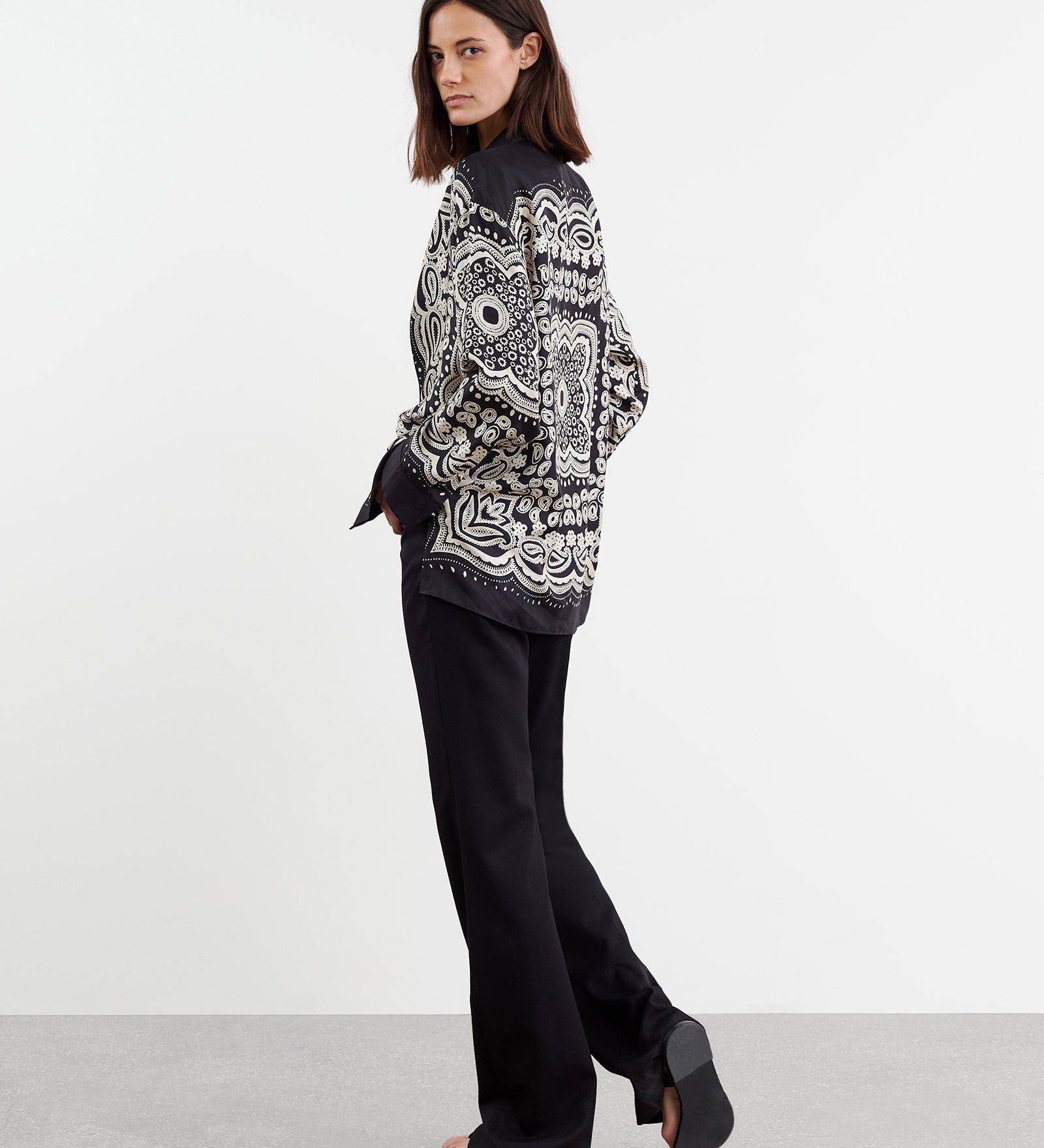 Nili Lotan - ALFIE SILK SHIRT