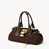 Paddington bag in suede leather