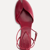 Le Monde Beryl - Valetta Flat / Lipstick Leather