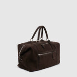 Métier - Vagabond Duffle Suede Chocolate