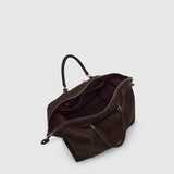 Métier - Vagabond Duffle Suede Chocolate