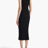 Khaite - Val Dress in Black