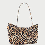 Loeffler Randall - Valerie Leopard Jersey Bow Bag