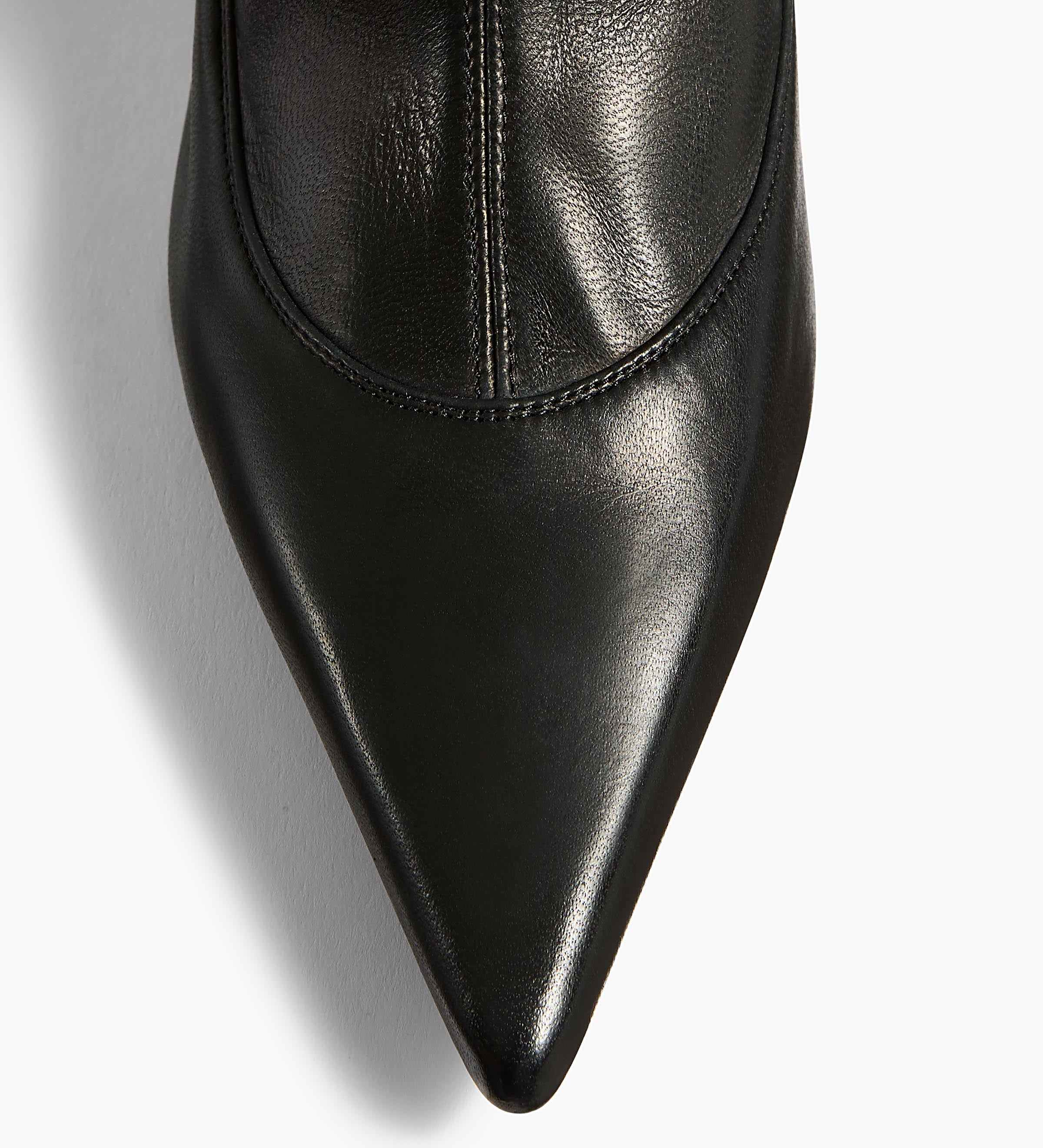 Khaite - Valerie Mid - Calf Boot in Black