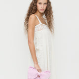 Loeffler Randall - Valerie Pink Moiré Bow Clutch