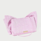 Loeffler Randall - Valerie Pink Moiré Bow Clutch