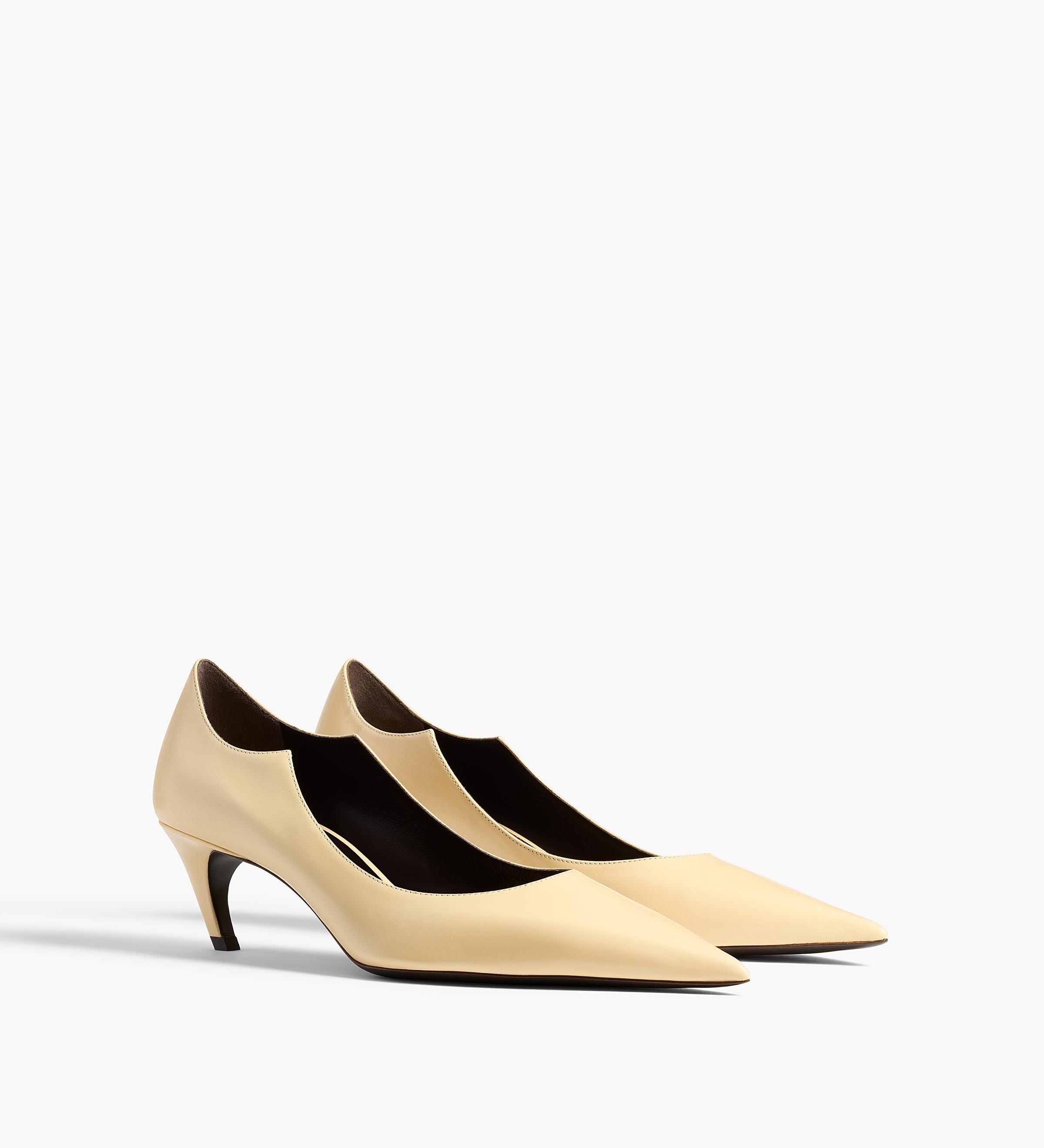 Khaite - Valerie Low Pump in Butter Glazed Leather