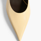 Khaite - Valerie Low Pump in Butter Glazed Leather