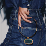 Veronica Beard - Dakota Green Agate Necklace