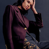 Veronica Beard - Kessler Wool-Blend Dickey Jacket