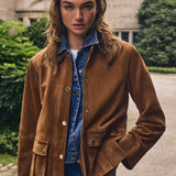 Veronica Beard - Suz Suede Dickey Chore Coat