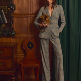 Veronica Beard - Ryanne Belted Plaid Dickey Jacket