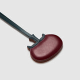Metier - Métier x Gohar World Tomato Ornament Smooth Calfskin Wine with Dark Green