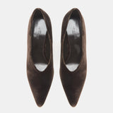 Le Monde Beryl - Victoria Decolette Wedge / Visone Velvet