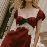 DÔEN - VEDA DRESS -- ELDERBERRY