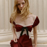 DÔEN - VEDA DRESS -- ELDERBERRY