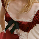 DÔEN - VEDA DRESS -- ELDERBERRY