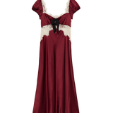 DÔEN - VEDA DRESS -- ELDERBERRY
