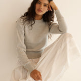 DÔEN - VELMA SWEATSHIRT -- HEATHER GREY