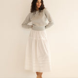 DÔEN - VELMA SWEATSHIRT -- HEATHER GREY