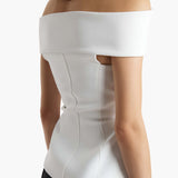 Khaite - Verone Top in Chalk