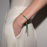 Dorsey - JAMES BEZEL VERT PARACORD BRACELET, SILVER