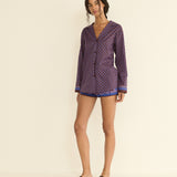DOEN - VIENNA SHORT - - MENORCA FOULARD