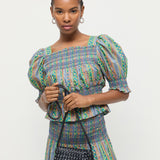 Loeffler Randall - Vinnie Black Leather Woven Crossbody