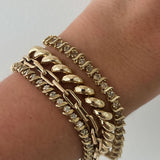 Kinn - Vintage S Link Tennis Bracelet I