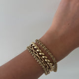 Kinn - Vintage S Link Tennis Bracelet I