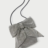 Loeffler Randall - Violet Silver Diamanté Bow Crossbody