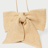 Loeffler Randall - Violet Natural Straw Bow Crossbody