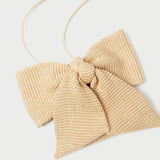 Loeffler Randall - Violet Natural Straw Bow Crossbody