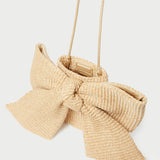 Loeffler Randall - Violet Natural Straw Bow Crossbody