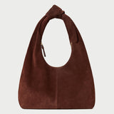 Loeffler Randall - Vittoria Espresso Suede Shoulder Bag