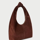 Loeffler Randall - Vittoria Espresso Suede Shoulder Bag