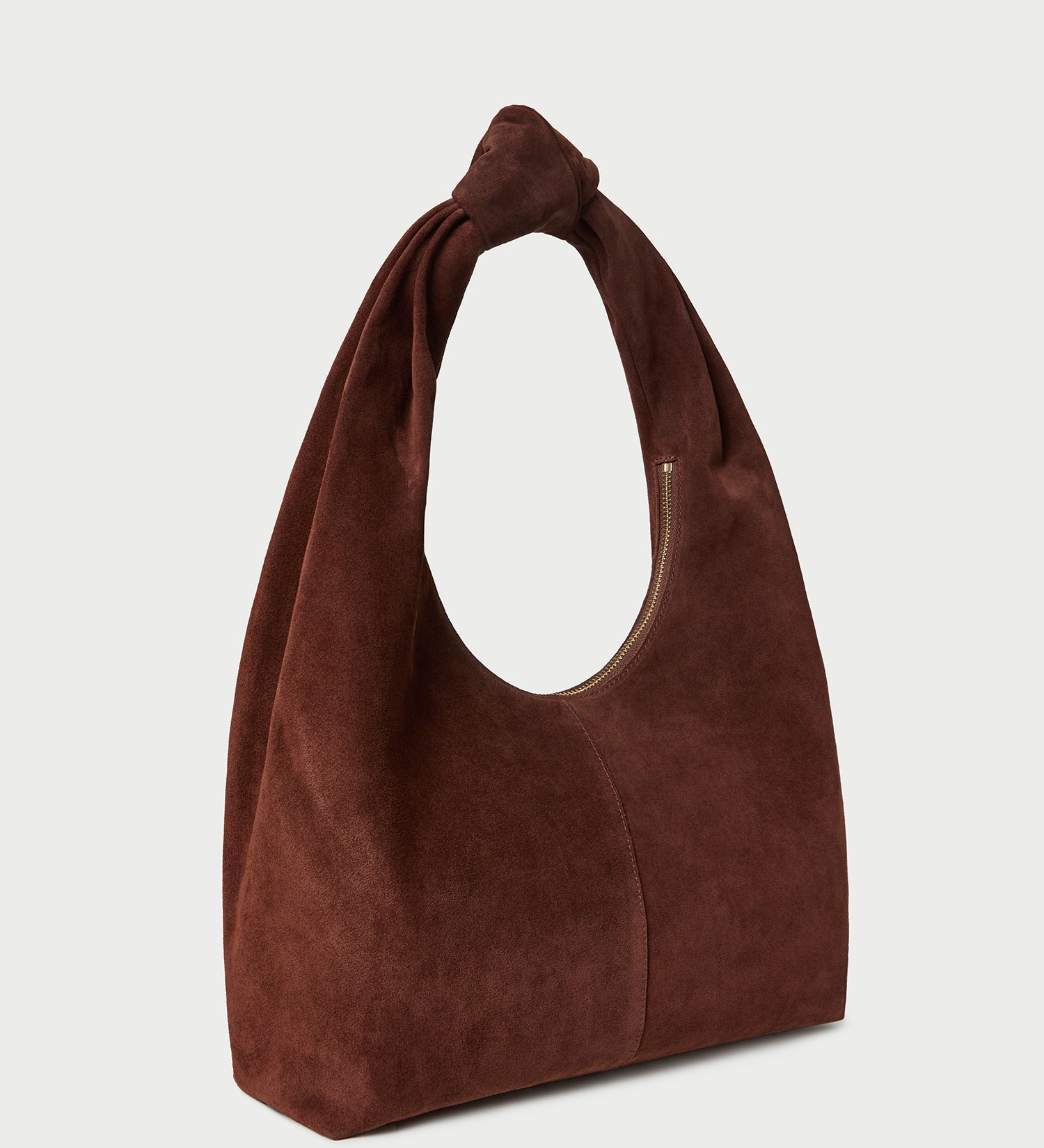 Loeffler Randall - Vittoria Espresso Suede Shoulder Bag