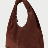 Loeffler Randall - Vittoria Espresso Suede Shoulder Bag