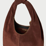 Loeffler Randall - Vittoria Espresso Suede Shoulder Bag