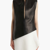 Khaite - Von Top in Black Leather