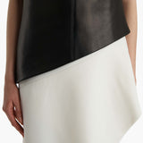 Khaite - Von Top in Black Leather