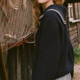 DÔEN - VOYAGE SWEATER -- DEEP NAVY