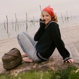 DÔEN - VOYAGE SWEATER -- DEEP NAVY