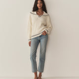 DÔEN - VOYAGE SWEATER -- IVORY