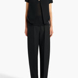 Khaite - Vyn Gilet in Black Crepe