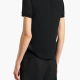Khaite - Vyn Gilet in Black Crepe