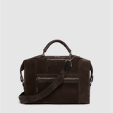 Métier - Vagabond Messenger Suede Chocolate