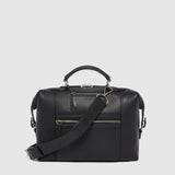 Métier - Vagabond Messenger Natural Calfskin Matte Black