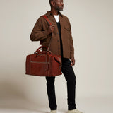 Métier - Vagabond Duffle 70s Calfskin Tobacco